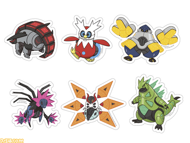 『ポケモン』パルデア地方のポケモンたちのステッカーが5月20日よりポケモンセンターに登場。すがた違いを含めた全123種類