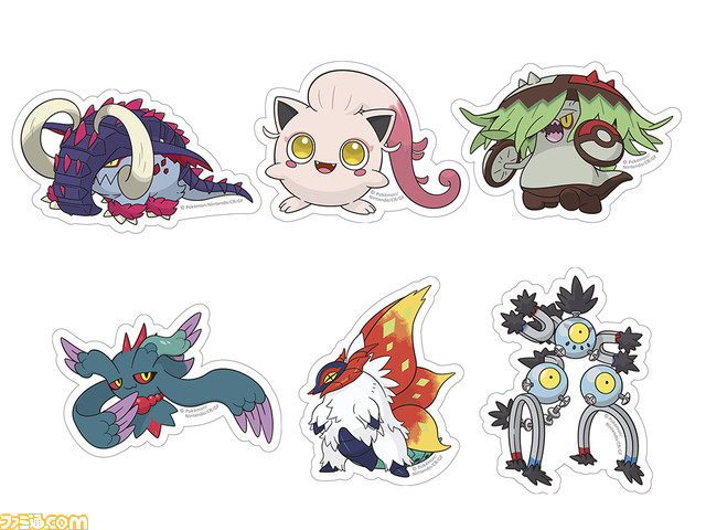 『ポケモン』パルデア地方のポケモンたちのステッカーが5月20日よりポケモンセンターに登場。すがた違いを含めた全123種類
