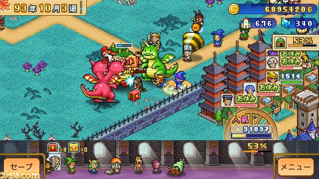 Steam版『冒険ダンジョン村2』『映画スタジオ物語』が本日(5/15)発売。RPG世界の街と映画スタジオを運営するシミュレーションゲーム