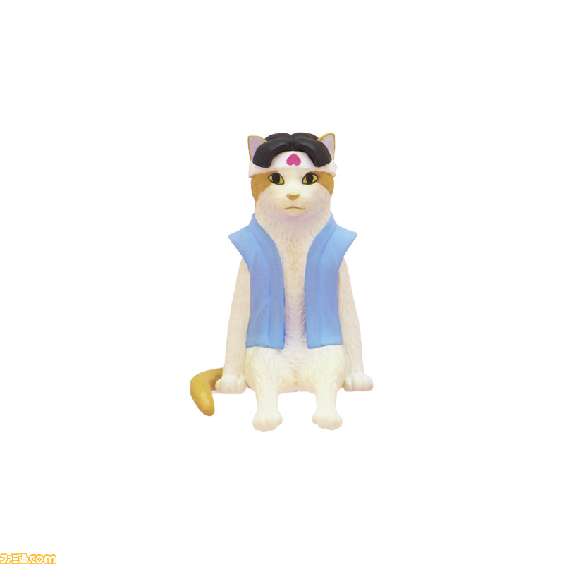 なぜかネコになった桃太郎や鬼が手のひらサイズでフィギュア化