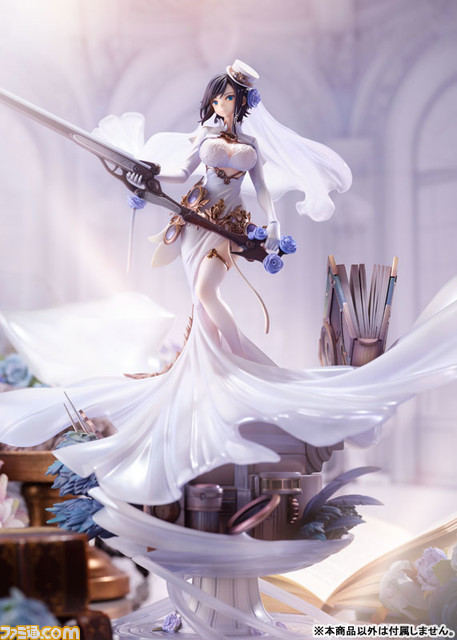 『アズールレーン』アーク・ロイヤルがケッコン衣装でフィギュア化。あみあみ限定版では指揮官を射止めるウィンク顔パーツが付属