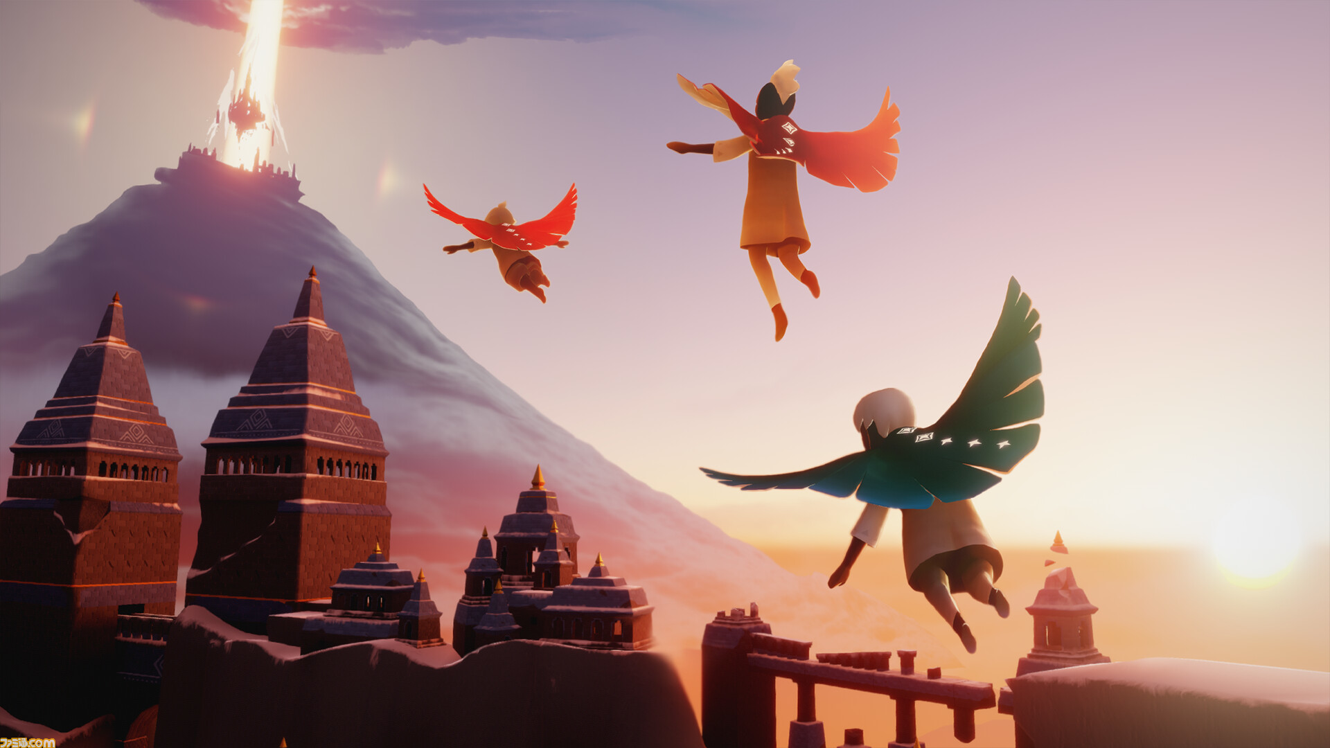 Steam版『Sky 星を紡ぐ子どもたち』発表。温かく美しい世界を飛び回っ