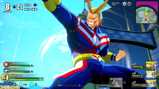 無料バトロワ『ヒロアカUR』PS4版オープンβテストが5月26日より開催。新キャラ飯田天哉、上鳴電気、拳藤一佳が使用可能に