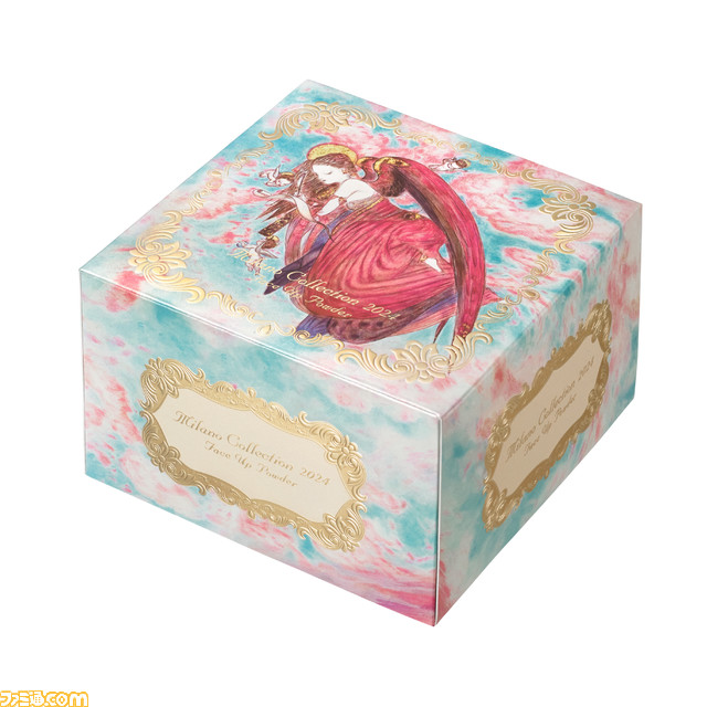 『FF』シリーズなどのキャラデザを手がける天野喜孝氏とミラノコレクションのコラボフェースアップパウダーが6月1日より予約開始