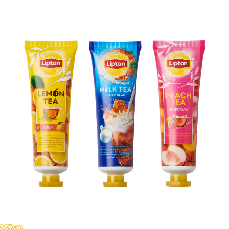 店 ブロッコリーコスメくじ × リプトン ハンドクリーム 3種