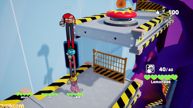 『グリッチバスターズ:スタックオンユー』が本日(5/23)より発売。4人で協力してコンピューターウイルスを退治するアクションシューター