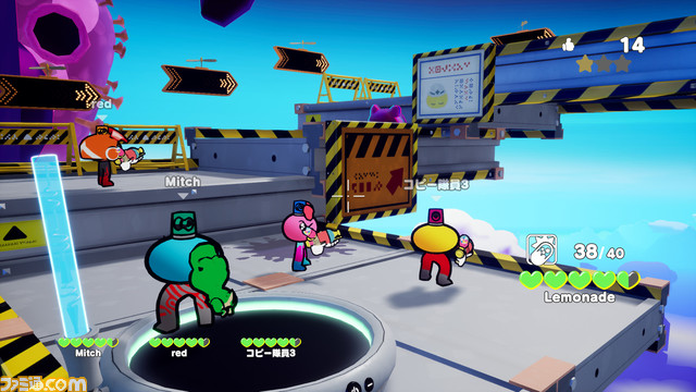 『グリッチバスターズ:スタックオンユー』が本日(5/23)より発売。4人で協力してコンピューターウイルスを退治するアクションシューター