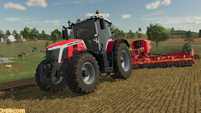 Switch版『ファーミングシミュレーター 23』本日(5/25)発売。本作から飼育可能となるニワトリが、パタパタと農場を駆け回るローンチトレーラーを公開