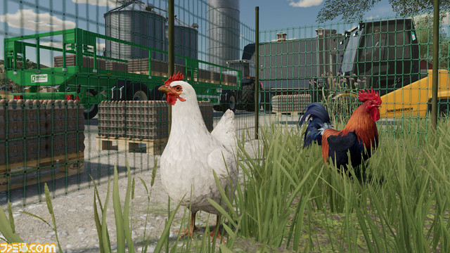 Switch版『ファーミングシミュレーター 23』本日(5/25)発売。本作から飼育可能となるニワトリが、パタパタと農場を駆け回るローンチトレーラーを公開