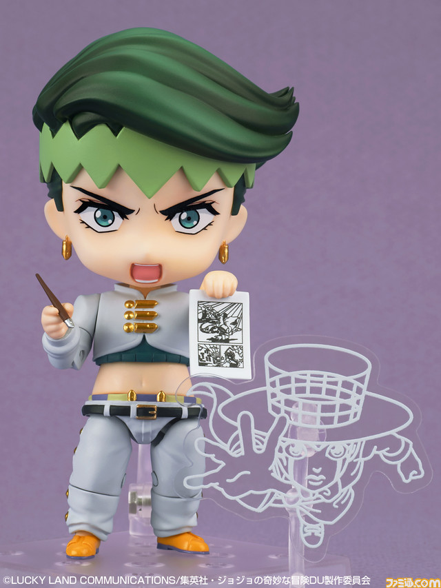 アニメ『ジョジョの奇妙な冒険 ダイヤモンドは砕けない』吉良吉影をねんどろいど化。サンジェルメンの袋やシアーハートアタックなどのオプションパーツつき