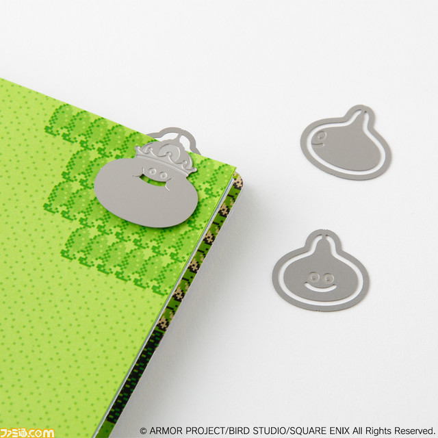 『ドラクエ』の文房具が本日(5/25)より発売。スライムやはぐれメタルがデザインされたクリップや付箋、デコレーションシールがラインアップ