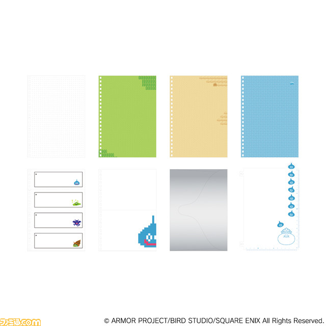 『ドラクエ』の文房具が本日(5/25)より発売。スライムやはぐれメタルがデザインされたクリップや付箋、デコレーションシールがラインアップ