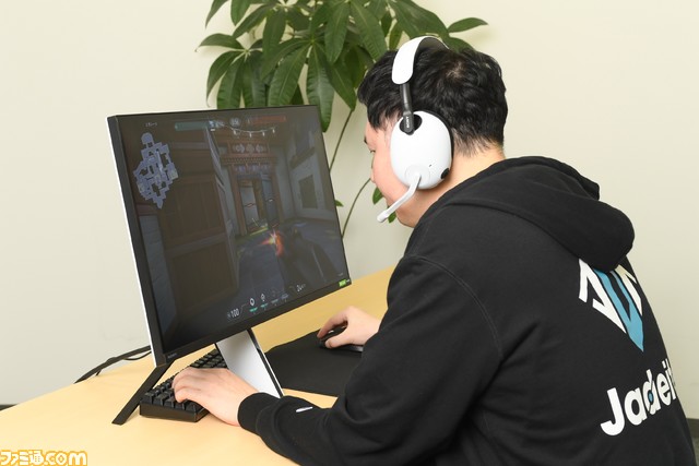 『VALORANT』Art選手&noppoコーチ(JDT)がINZONEの魅力を語る。敵の視認性や27インチの良さに驚きつつ、ゲーミングギアで勝利に近づくポイントを語る