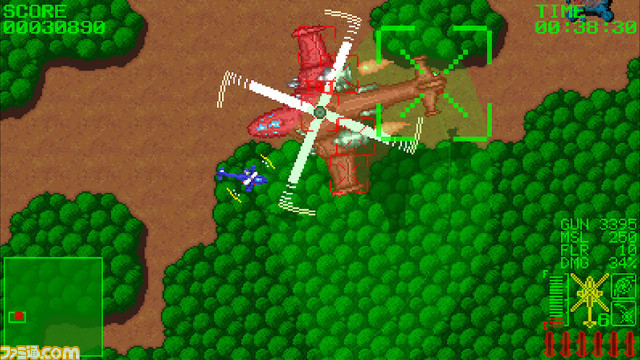 『GyroGunner』ニンテンドースイッチ版が6/1に決定。6/20まで20%オフのセール価格で販売。ミサイルなどを装備したヘリを操作して敵拠点を制圧しよう