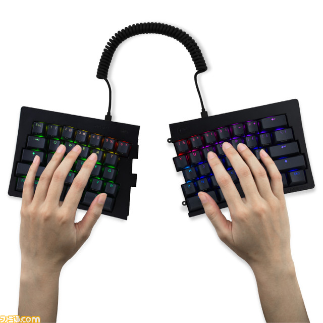 分離型メカニカルキーボード“MD600Alpha BT RGB”本日(5/25)販売開始。無線・優先に両対応しており、吸音シートによる反響音の軽減なども施されている