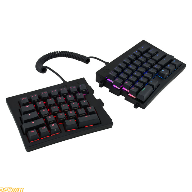 分離型メカニカルキーボード“MD600Alpha BT RGB”本日(5/25)販売開始。無線・優先に両対応しており、吸音シートによる反響音の軽減なども施されている