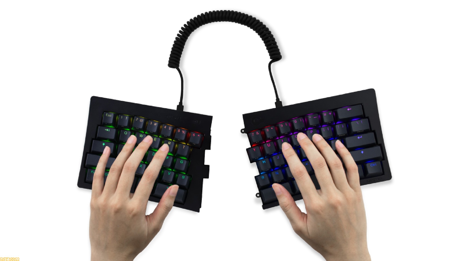 分離型 キーボード MD600 ALPHA（US配列・茶軸・Bluetooth） Amazon | BAROCCOMiSTEL MD600 Alpha (英語配列/茶軸) 分離型