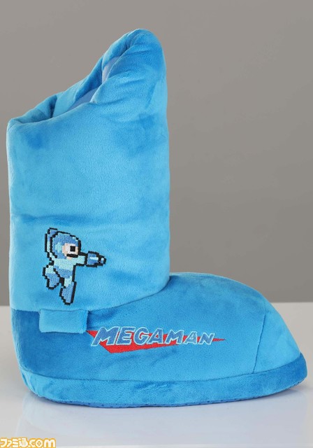 『ロックマン』ブーツを再現したスリッパが6月23日に海外で発売決定、日本への発送にも対応。自宅でロックマン気分を味わえる