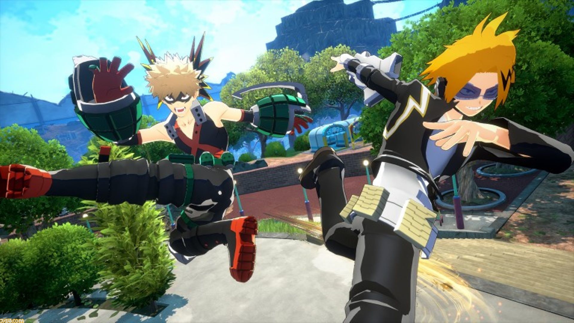 基本プレイ無料タイトル『ヒロアカUR』PS4版オープンβテストが