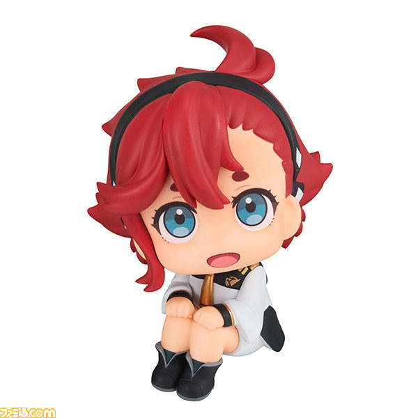 『ガンダム 水星の魔女』スレッタとミオリネが体育座りでこちらを見上げる“るかっぷ”フィギュアが予約開始。デスクなどに飾りやすい手のひらサイズ