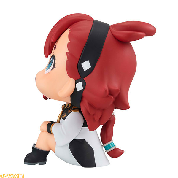 『ガンダム 水星の魔女』スレッタとミオリネが体育座りでこちらを見上げる“るかっぷ”フィギュアが予約開始。デスクなどに飾りやすい手のひらサイズ