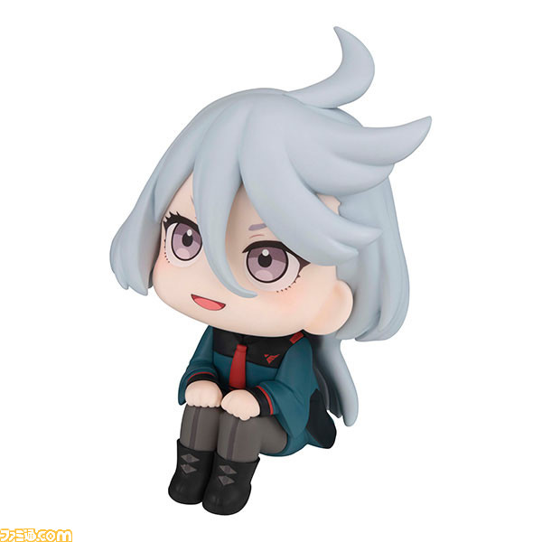 『ガンダム 水星の魔女』スレッタとミオリネが体育座りでこちらを見上げる“るかっぷ”フィギュアが予約開始。デスクなどに飾りやすい手のひらサイズ