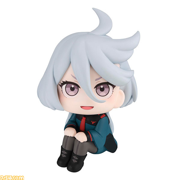 『ガンダム 水星の魔女』スレッタとミオリネが体育座りでこちらを見上げる“るかっぷ”フィギュアが予約開始。デスクなどに飾りやすい手のひらサイズ