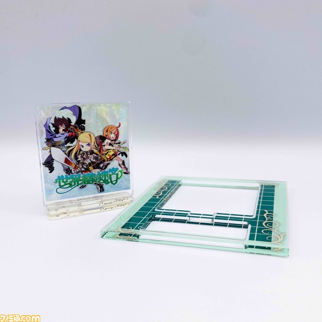 『世界樹の迷宮I・II・III HDリマスター』冒険者たちを描いたキャラファイングラフ、歴代パッケージイラストのアクスタなど新グッズが登場