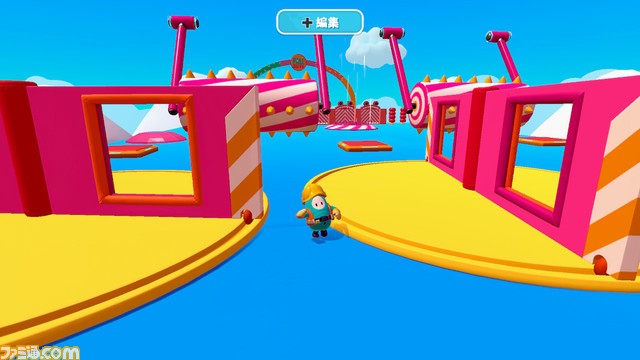 『フォールガイズ』クリエイティブモードで“あの漫画の鉄骨渡り”風ステージを作りたい！ 初心者がたどり着いた3つのコツ