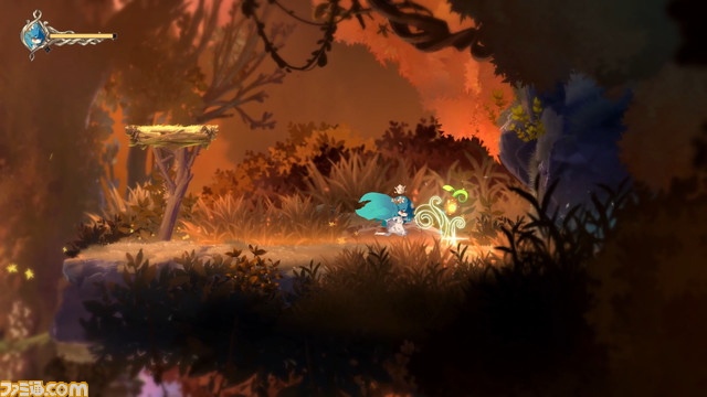 『微光之镜 Glimmer in Mirror』絵本のようなグラフィックが美しいメトロイドヴァニア【とっておきインディー】