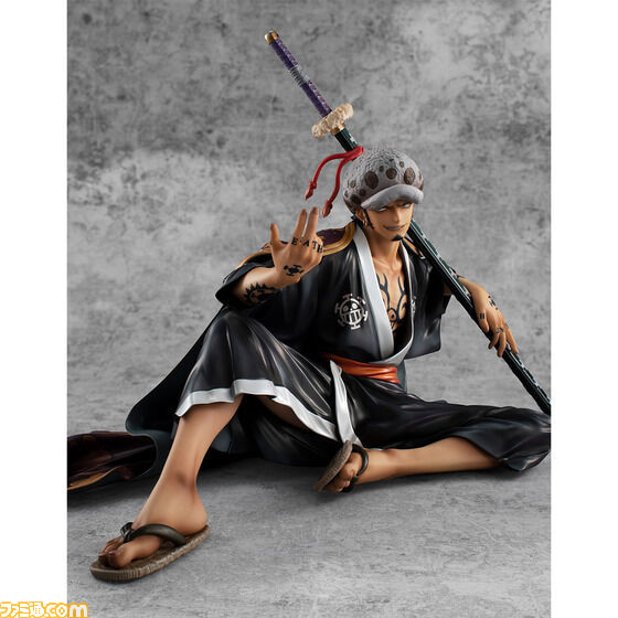 『ワンピース』ワノ国装束のトラファルガー・ローのフィギュアが再販決定。プレミアムバンダイ、麦わらストアなどで6月9日より予約スタート