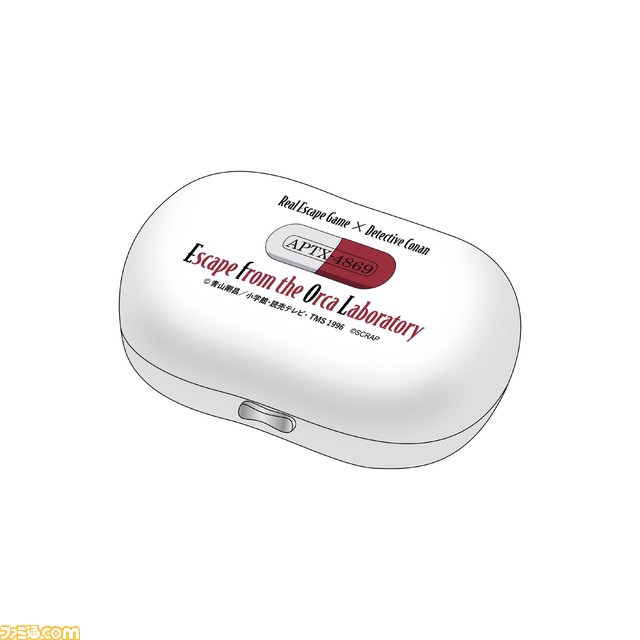 『名探偵コナン』リアル脱出ゲームにてコナンと灰原の描き下ろしグッズが販売。本イベントのビジュアルを使用したアクリルパネルやクリアファイルなどが登場