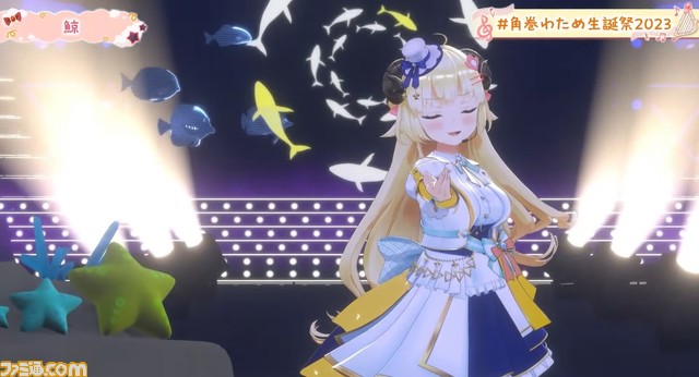 【ホロライブ】角巻わための新曲『Fins』が生誕祭にて発表。ポルノグラフィティの新藤晴一氏&岡野昭仁氏が作詞・作曲を担当