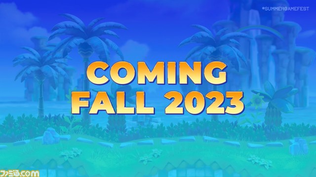 2D『ソニック』最新作『ソニック スーパースターズ』2023年秋に発売決定。クラシックな横スクアクションをリファイン【Summer Game Fest】