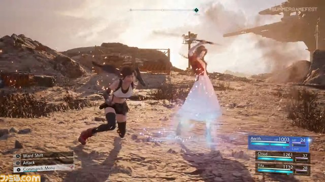 『FF7 リバース』発売日は2024年初頭でディスク2枚組に。広大なミッドガルに、連携攻撃、イリーナなどの姿も【Summer Game Fest】