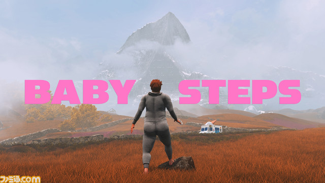 またゲーマーをかき立てるのか。『Getting Over It』(壺おじ)などの開発者たちが手掛ける高難易度っぽい歩きゲー『BABY STEPS』が2024年発売【Devolver Direct】