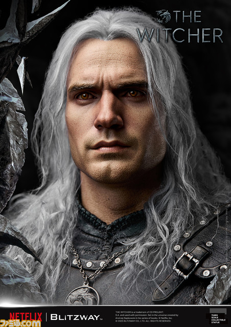 ドラマ『ウィッチャー』ゲラルトの大型フィギュアが登場。怪物を屠る銀の剣を手にした力強い立ち姿