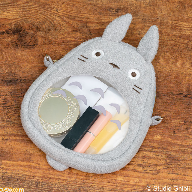 【ジブリ】カオナシ、トトロのおでかけポシェットが6月16日より先行発売。見た目が怖かわいい。ショルダーベルトを外すとポーチとして使える