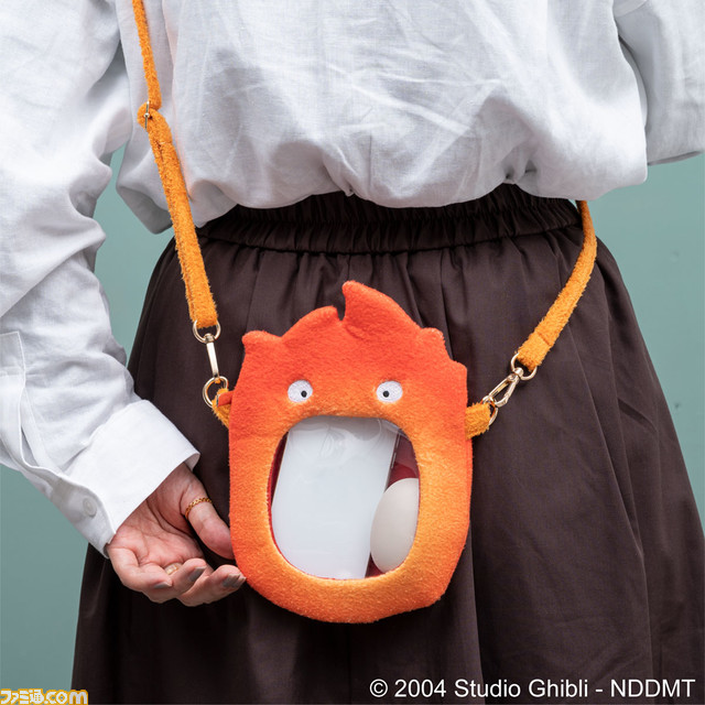 【ジブリ】カオナシ、トトロのおでかけポシェットが6月16日より先行発売。見た目が怖かわいい。ショルダーベルトを外すとポーチとして使える