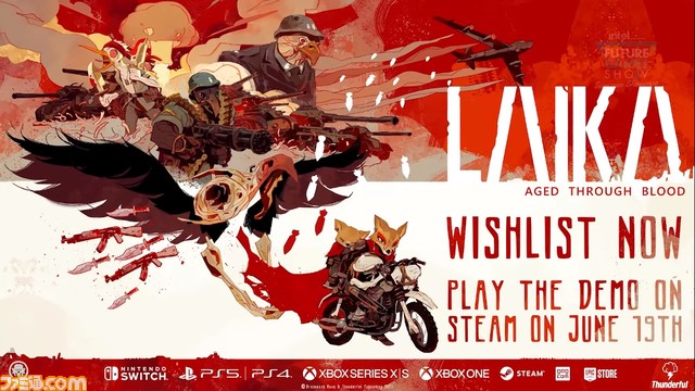 世界初（？）Motorvaniaな『Laika: Aged Trough Blood』が公開。6月19日よりデモ版がSteamに登場【Future Games Showcase】