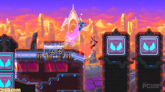 『ロックマン』ライクなローグライトアクション『30XX』が8月9日に登場。Siwtch版も発表【PC Gaming Show】