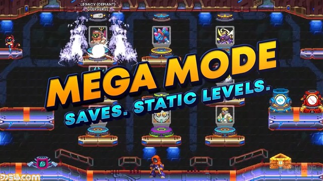 『ロックマン』ライクなローグライトアクション『30XX』が8月9日に登場。Siwtch版も発表【PC Gaming Show】