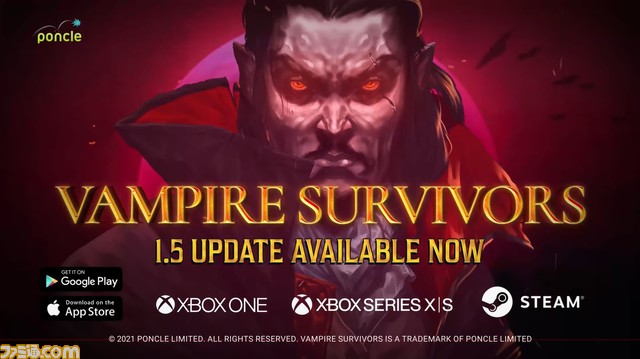 『Vampire Survivors』ランダムイベント機能や新ステージ“Astral Stair”が追加。パッチ1.5アップデートが6月13日実装【PC Gaming Show】