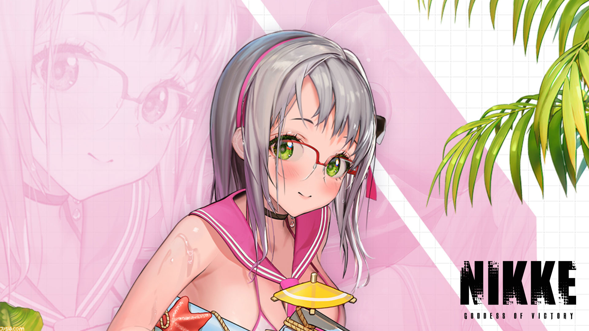 NIKKE】水着ネオン(声：日高里菜)のイラストが公開。火力に水力を足