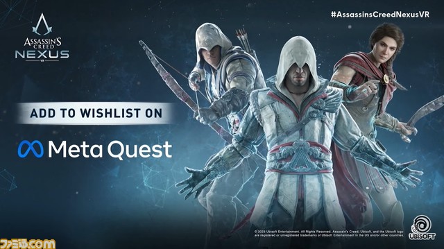 『アサシン クリード ネクサス VR』ゲームプレイ映像公開。VRならではの臨場感でパルクールや暗殺アクションが楽しめる！【Ubisoft Forward】