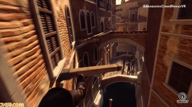 『アサシン クリード ネクサス VR』ゲームプレイ映像公開。VRならではの臨場感でパルクールや暗殺アクションが楽しめる！【Ubisoft Forward】