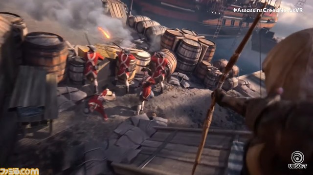 『アサシン クリード ネクサス VR』ゲームプレイ映像公開。VRならではの臨場感でパルクールや暗殺アクションが楽しめる！【Ubisoft Forward】