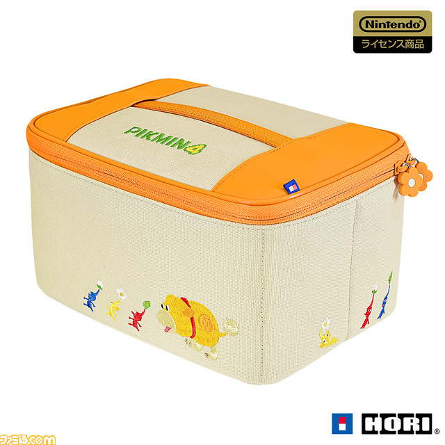 『ピクミン4』デザインのハンドポーチや収納バッグ、プレイスタンドが発売。ピクミンたちが随所にちりばめられたかわいいデザイン