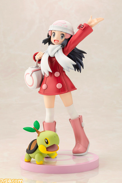 『ポケモン』ヒカリ&ナエトルのフィギュアが予約開始。コート姿で元気いっぱいなヒカリと、相棒感あふれるナエトルの造形に惚れぼれ