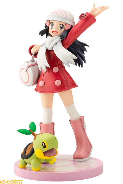 『ポケモン』ヒカリ&ナエトルのフィギュアが予約開始。コート姿で元気いっぱいなヒカリと、相棒感あふれるナエトルの造形に惚れぼれ